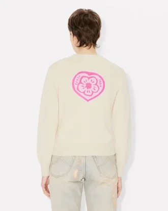 Cárdigan «Kenzo Boke Heart» de algodón y lana