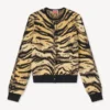 Cárdigan «Kenzo Tiger» en mezcla de algodón y lana Cárdigan «Kenzo Tiger» en mezcla de algodón y lana