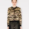 Cárdigan «Kenzo Tiger» en mezcla de algodón y lana Cárdigan «Kenzo Tiger» en mezcla de algodón y lana