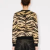 Cárdigan «Kenzo Tiger» en mezcla de algodón y lana Cárdigan «Kenzo Tiger» en mezcla de algodón y lana