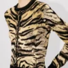 Cárdigan «Kenzo Tiger» en mezcla de algodón y lana Cárdigan «Kenzo Tiger» en mezcla de algodón y lana
