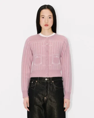 Cárdigan Kenzo Trompe L’œIl’ de lana y algodón