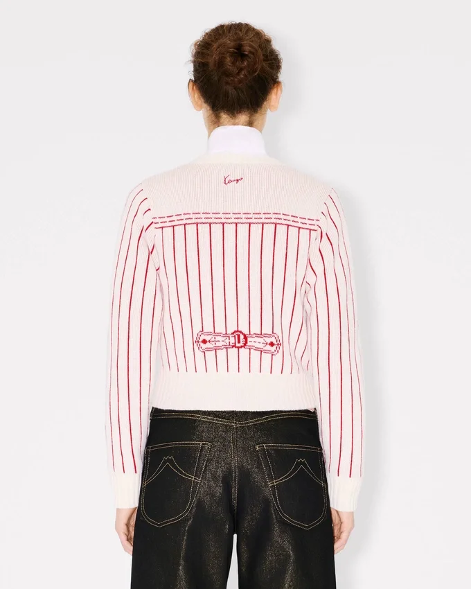 Cárdigan Kenzo Trompe L’œIl’ de lana y algodón Cárdigan Kenzo Trompe L’œIl’ de lana y algodón