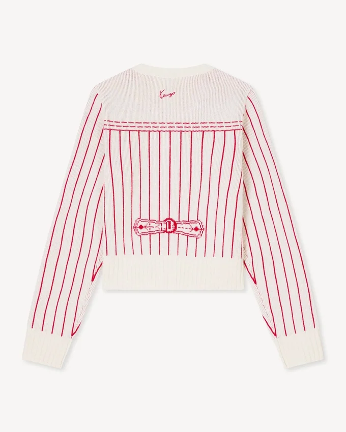 Cárdigan Kenzo Trompe L’œIl’ de lana y algodón Cárdigan Kenzo Trompe L’œIl’ de lana y algodón