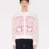 Cárdigan «Trompe L’œil» de Kenzo en algodón y lana Cárdigan «Trompe L’œil» de Kenzo en algodón y lana