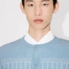 Cárdigan «Trompe L’œil» de Kenzo en algodón y lana Cárdigan «Trompe L’œil» de Kenzo en algodón y lana