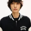 Cárdigan universitario «Kenzo Paris Emblem» en mezcla de algodón Cárdigan universitario «Kenzo Paris Emblem» en mezcla de algodón