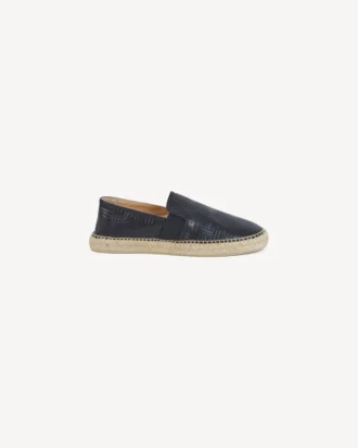 Espadrilles de cuero con relieve «Kenzo Weave»