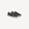 Espadrilles de cuero con relieve «Kenzo Weave»