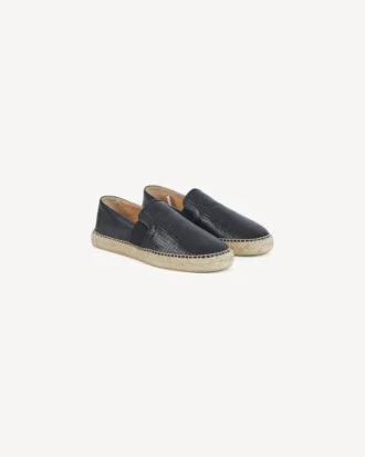 Espadrilles de cuero con relieve «Kenzo Weave»