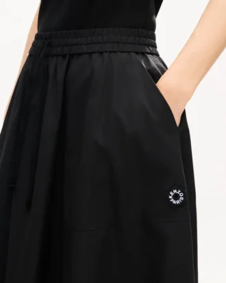 Falda midi «Boke Flower 2.0»