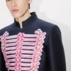 Frac de jacquard «Trompe L’œIl» de Kenzo en mezcla de lana y algodón Frac de jacquard «Trompe L’œIl» de Kenzo en mezcla de lana y algodón