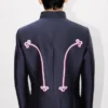 Frac de jacquard «Trompe L’œIl» de Kenzo en mezcla de lana y algodón Frac de jacquard «Trompe L’œIl» de Kenzo en mezcla de lana y algodón