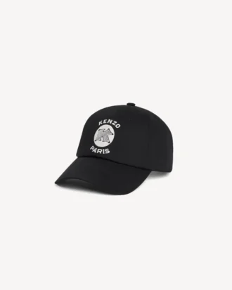 Gorra bordada con el emblema de Kenzo Paris en algodón Gorra bordada con el emblema de Kenzo Paris en algodón