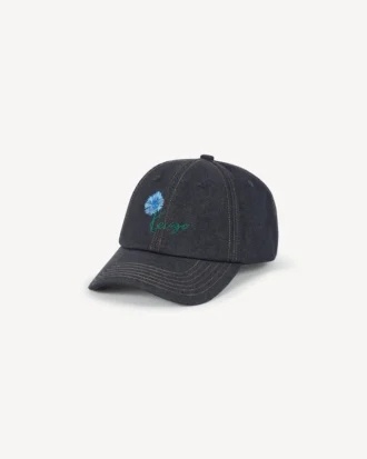 Gorra bordada «Kenzo Tulip» en sarga tipo denim Gorra bordada «Kenzo Tulip» en sarga tipo denim