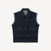 Gorra de camionero recortada «Kenzo Badges» en denim japonés Gorra de camionero recortada «Kenzo Badges» en denim japonés