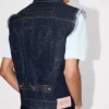 Gorra de camionero recortada «Kenzo Badges» en denim japonés Gorra de camionero recortada «Kenzo Badges» en denim japonés