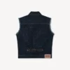 Gorra de camionero recortada «Kenzo Badges» en denim japonés Gorra de camionero recortada «Kenzo Badges» en denim japonés