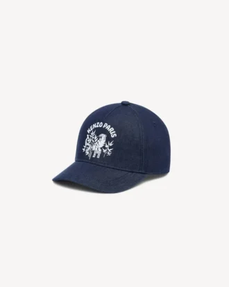 Gorra «Kenzo Garden» de denim