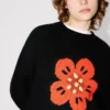 Jersey «Boke Flower» de algodón y lana Jersey «Boke Flower» de algodón y lana