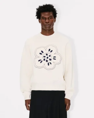 Jersey bordado «Boke Flower» de lana