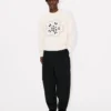 Jersey bordado «Boke Flower» de lana Jersey bordado «Boke Flower» de lana