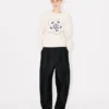 Jersey bordado «Boke Flower» de lana Jersey bordado «Boke Flower» de lana