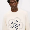 Jersey bordado «Boke Flower» de lana Jersey bordado «Boke Flower» de lana