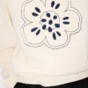 Jersey bordado «Boke Flower» de lana Jersey bordado «Boke Flower» de lana