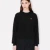 Jersey bordado «Boke Flower» de lana merina