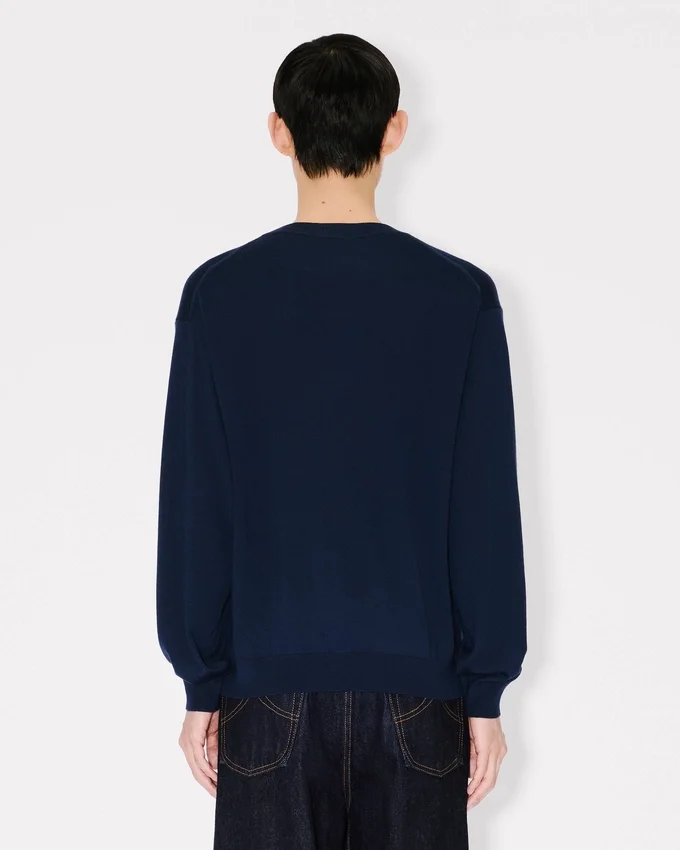 Jersey bordado «Boke Flower» de lana merina Jersey bordado «Boke Flower» de lana merina