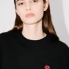 Jersey bordado «Boke Flower» de lana merina
