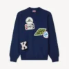 Jersey bordado «Kenzo Badges» de algodón y lana Jersey bordado «Kenzo Badges» de algodón y lana