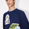 Jersey bordado «Kenzo Badges» de algodón y lana Jersey bordado «Kenzo Badges» de algodón y lana