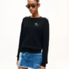 Jersey bordado «Kenzo Tulip» en algodón esponjoso Jersey bordado «Kenzo Tulip» en algodón esponjoso