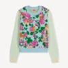 Jersey con adornos «Kenzo Floral» de algodón y lana Jersey con adornos «Kenzo Floral» de algodón y lana