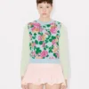 Jersey con adornos «Kenzo Floral» de algodón y lana Jersey con adornos «Kenzo Floral» de algodón y lana