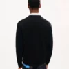 Jersey de algodón bordado con el emblema de Kenzo Paris Jersey de algodón bordado con el emblema de Kenzo Paris