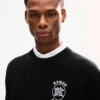 Jersey de algodón bordado con el emblema de Kenzo Paris Jersey de algodón bordado con el emblema de Kenzo Paris