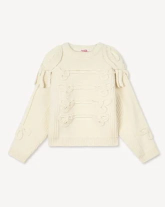 Jersey de pescador de lana y alpaca
