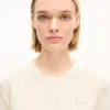 Jersey de punto holgado bordado «Kenzo Signature» en algodón y lana