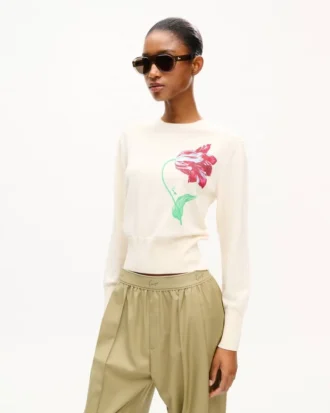 Jersey «Kenzo Tulip» de algodón y lana