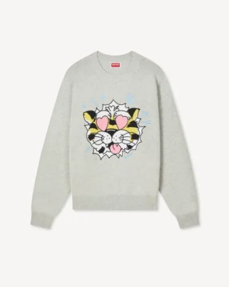Jersey «Kenzo Wild Tiger» de algodón y lana