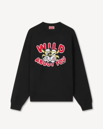 Jersey «Kenzo Wild Tiger» de mezcla de lana y algodón