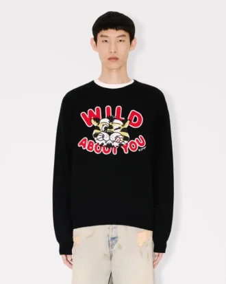 Jersey «Kenzo Wild Tiger» de mezcla de lana y algodón
