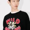Jersey «Kenzo Wild Tiger» de mezcla de lana y algodón Jersey «Kenzo Wild Tiger» de mezcla de lana y algodón