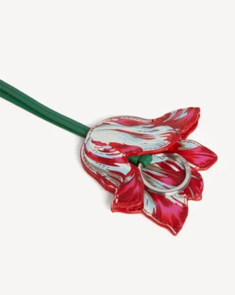Llavero con colgante «Kenzo Tulip» de piel Llavero con colgante «Kenzo Tulip» de piel