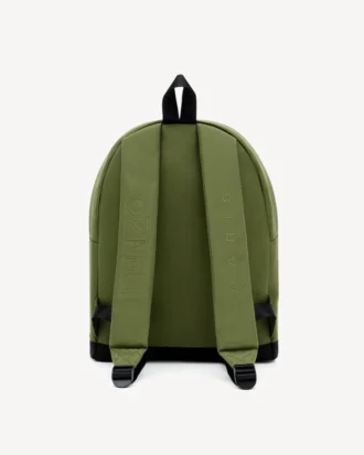 Mochila bordada de lona
