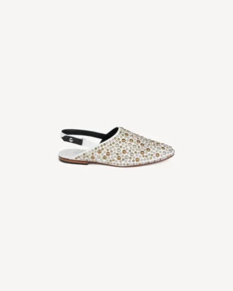 Mules «Kenzo-Kali» de piel con tachuelas
