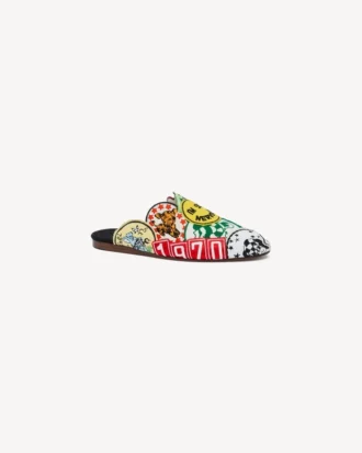 Mules «Kenzo-Luke» con parches